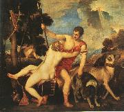 Titian Venus and Adonis Sweden oil painting reproduction